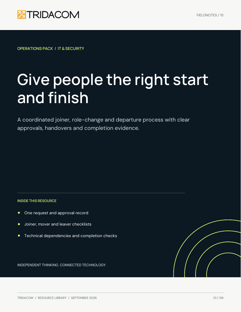Cover of Give people the right start and finish