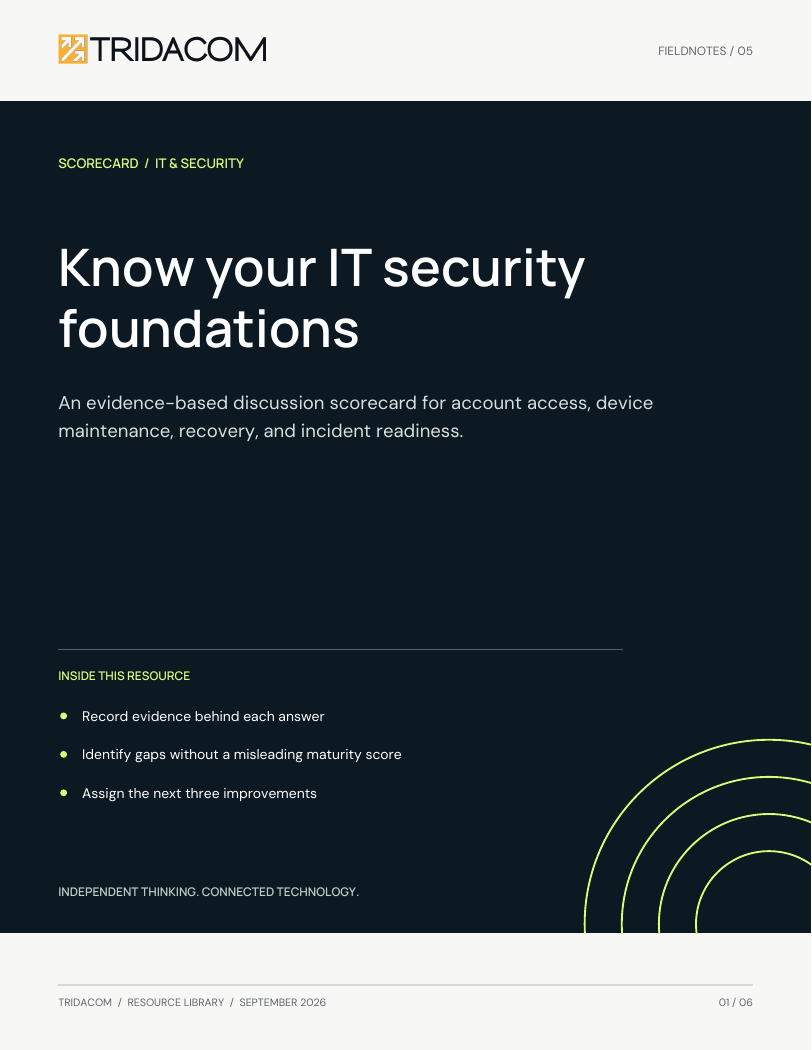 Cover of Know your IT security foundations