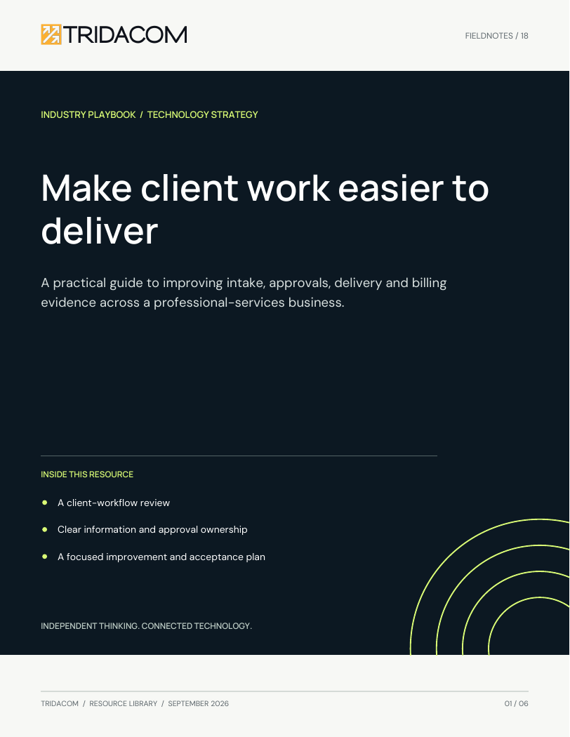 Cover of Make client work easier to deliver
